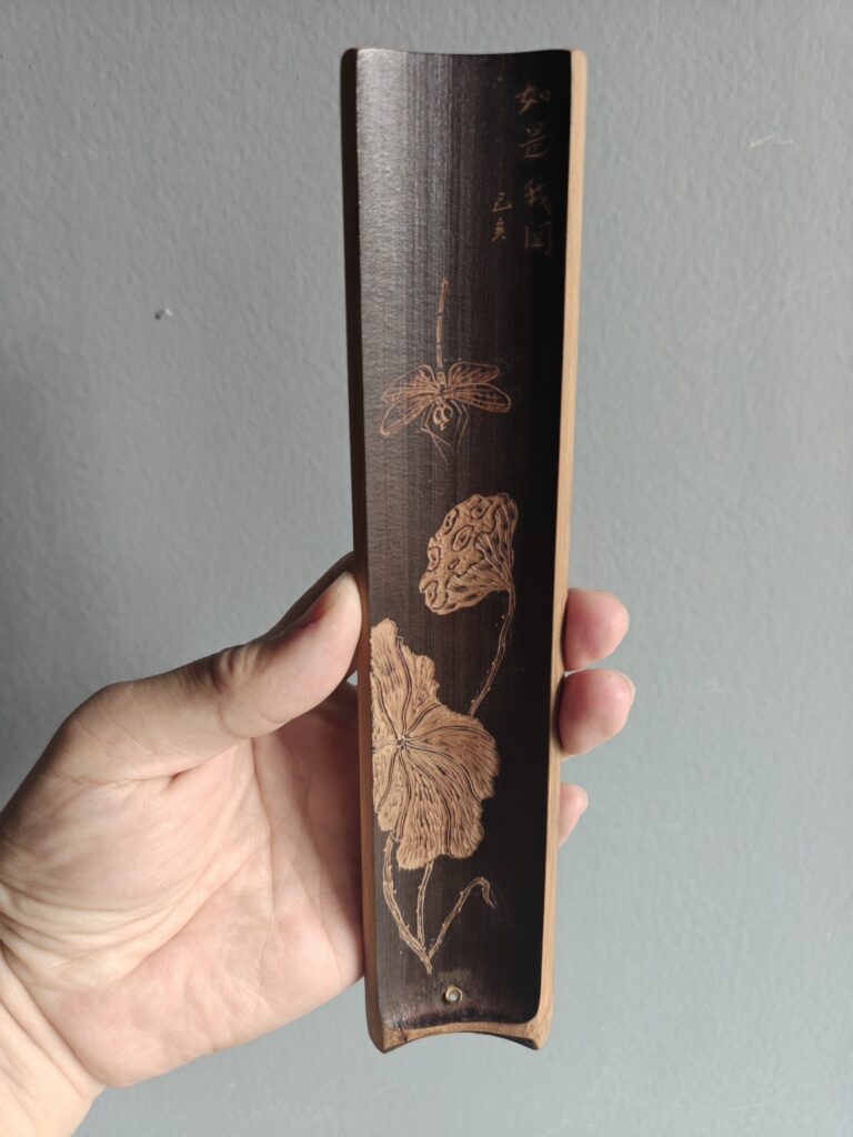 Bamboo stick incense holder