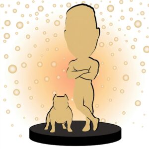 Custom Pet Bobbleheads Dot Cat